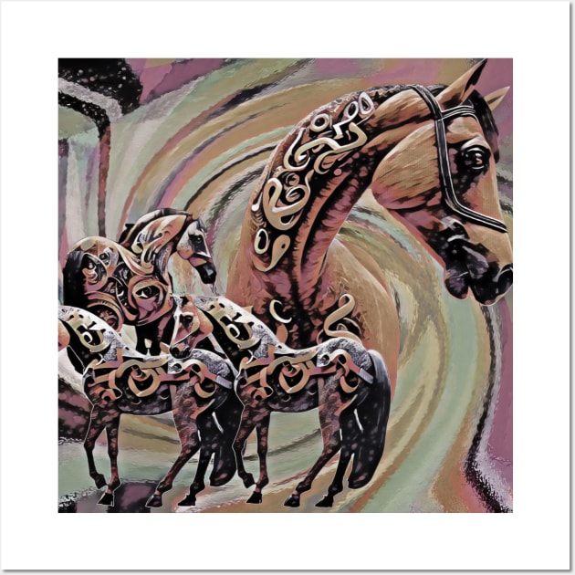 Your Lucky Horse V5 Wall Art by walil designer